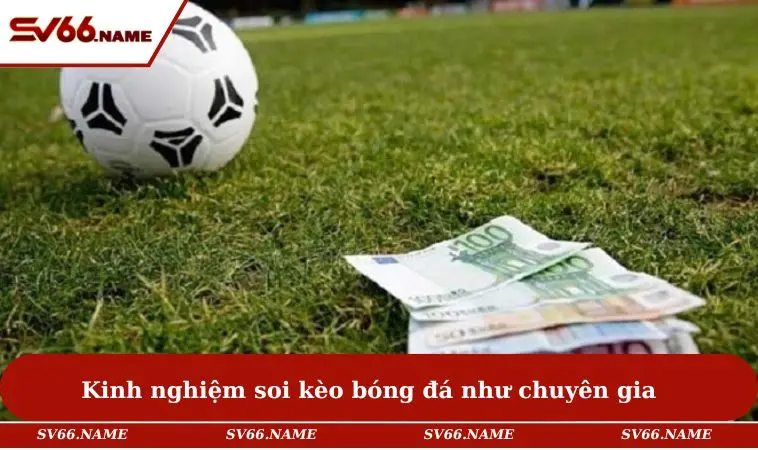 Kinh nghiệm soi kèo bóng đá như chuyên gia