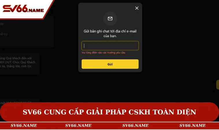 SV66 cung cấp giải pháp CSKH toàn diện
